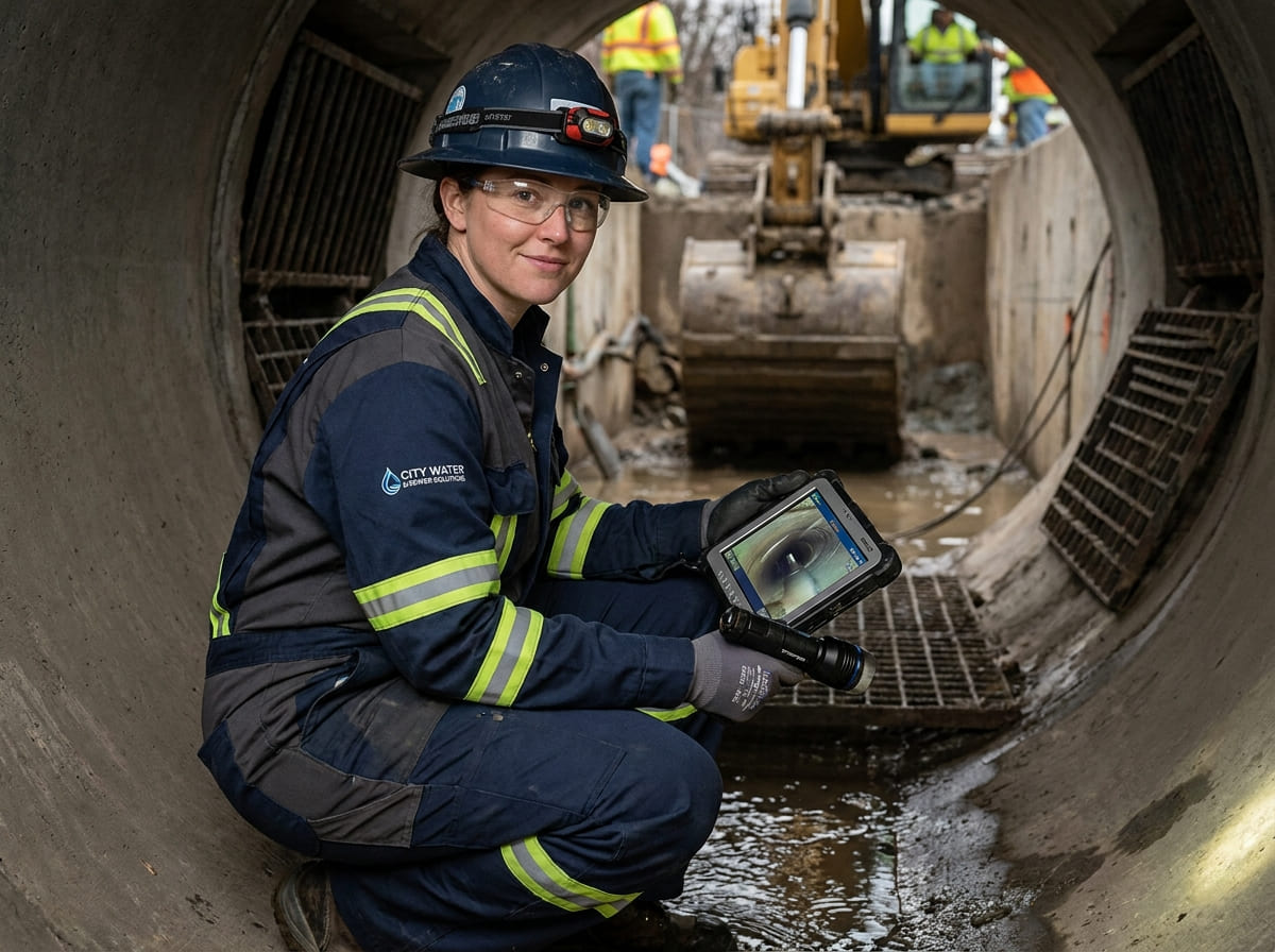 Sewer Line Inspection & Replacement in Jourdanton